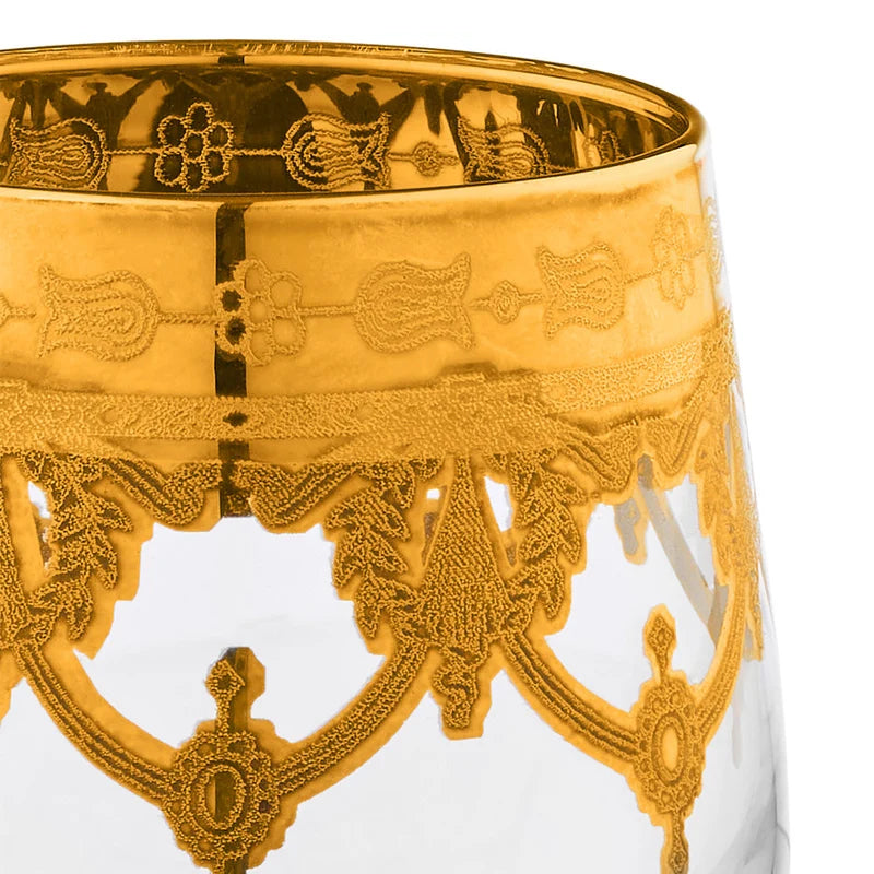 Exclusive Torcello Floral Liqueur Glasses