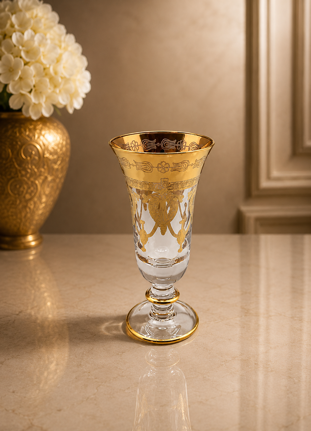 Exclusive Murano sparkling wine glasses
