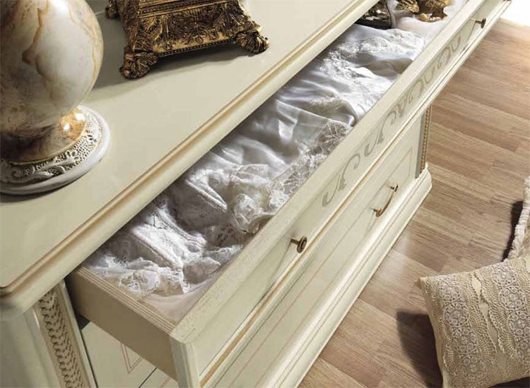 Schlafzimmer Siena Avorio