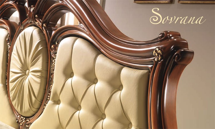 Schlafzimmer Sovrana Gold-Braun