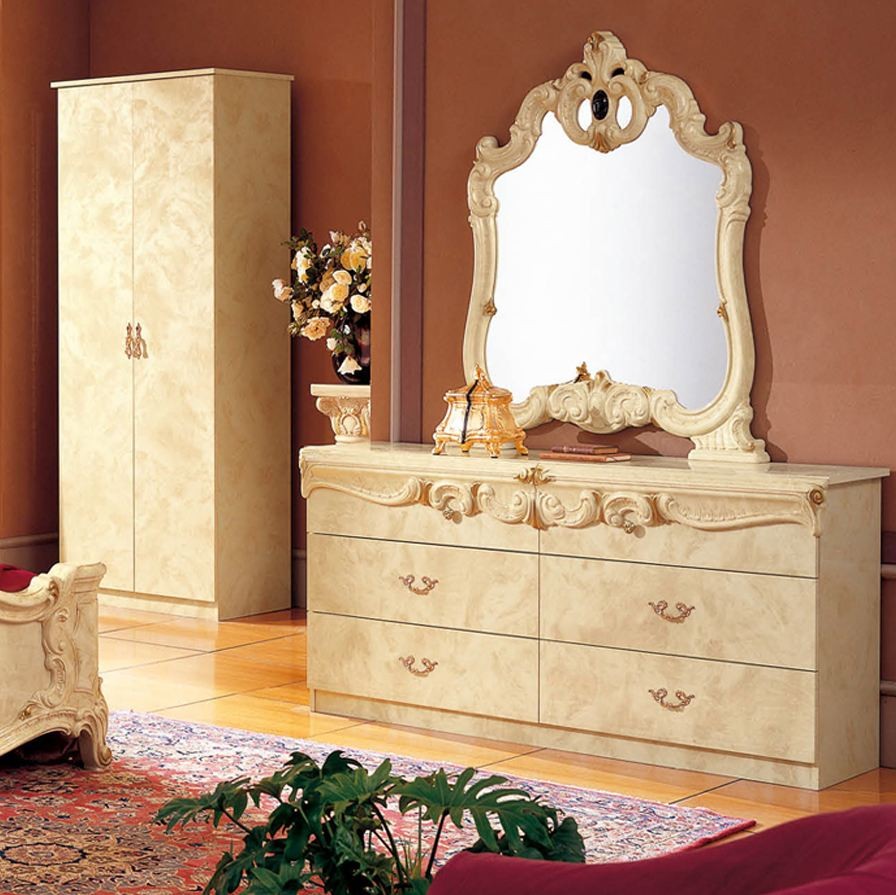 Bedroom Barocco Beige