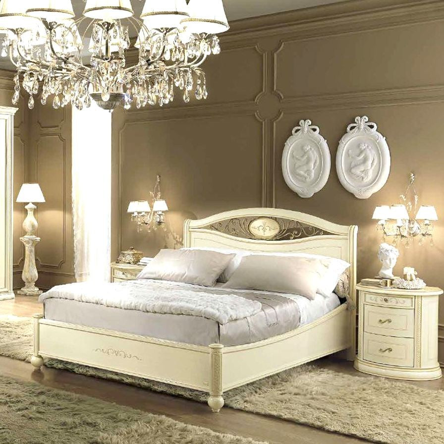 Schlafzimmer Siena Avorio