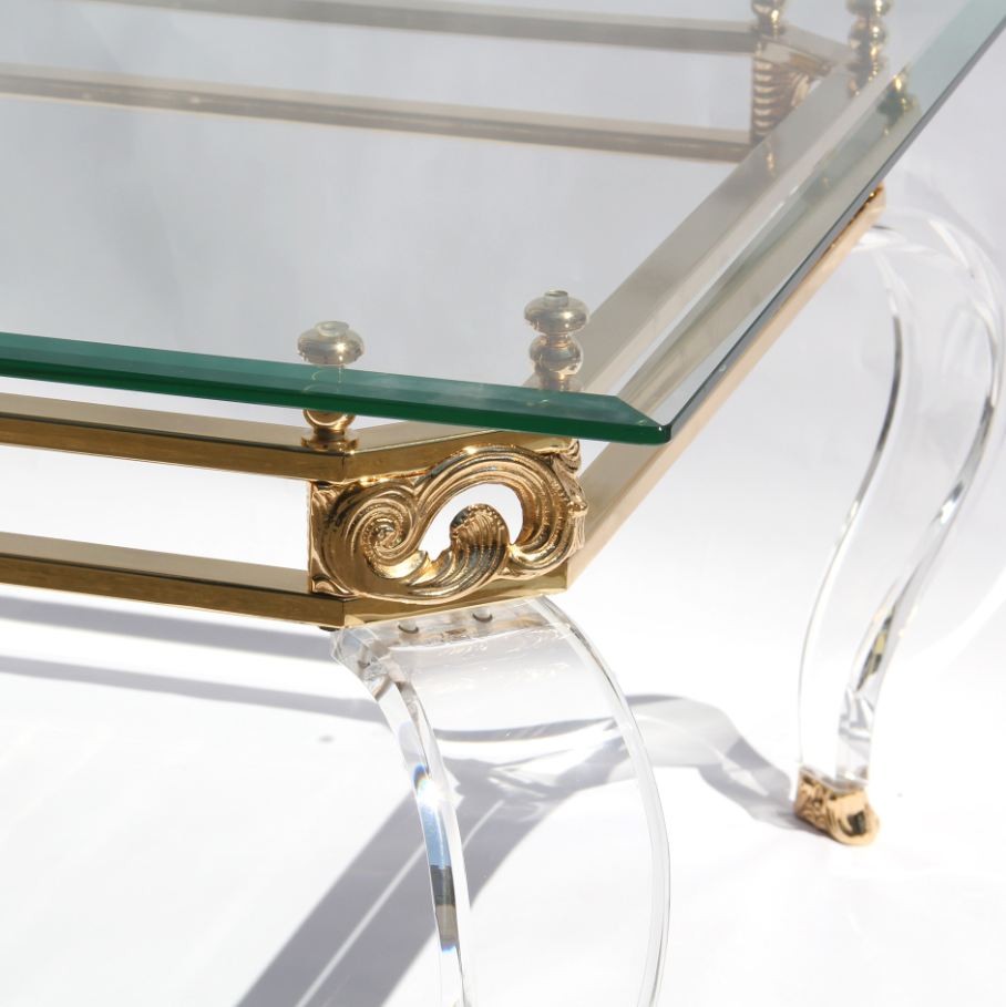 Coffee table acrylic Neo crystal