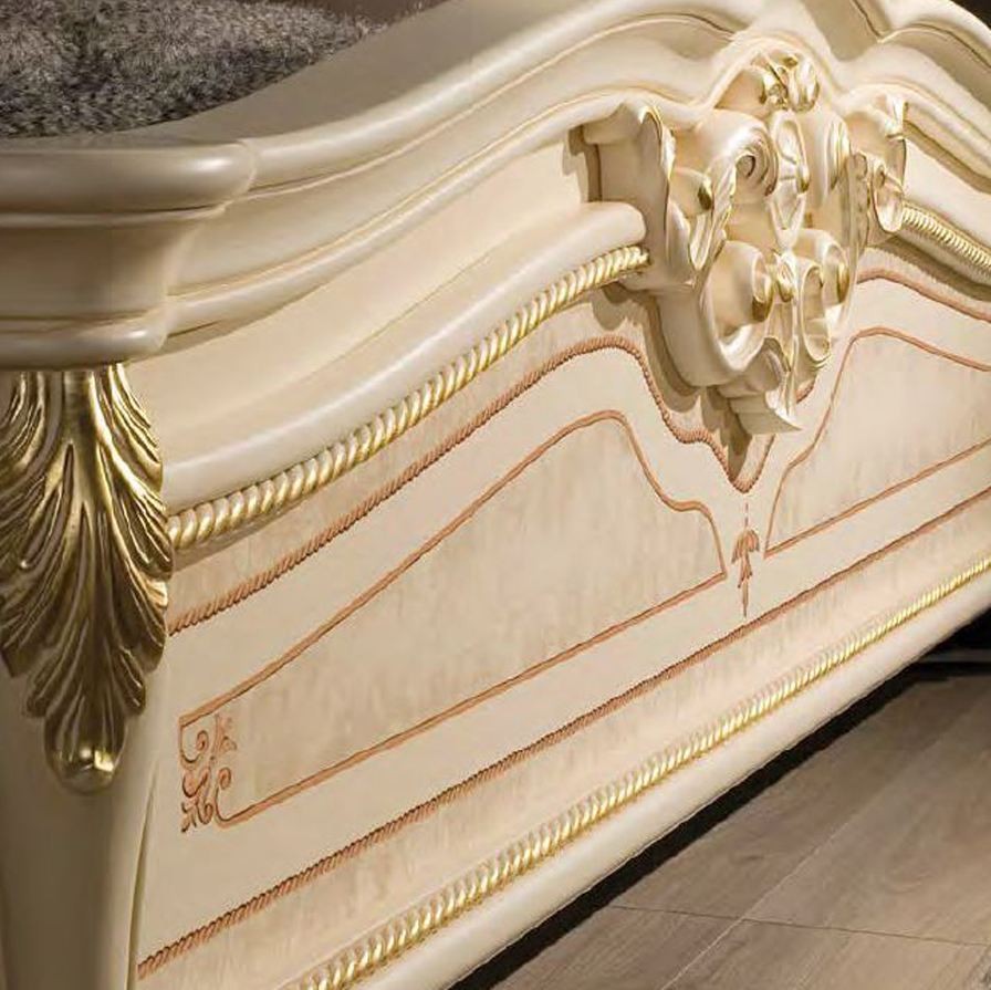 Schlafzimmer Medea Beige-Gold