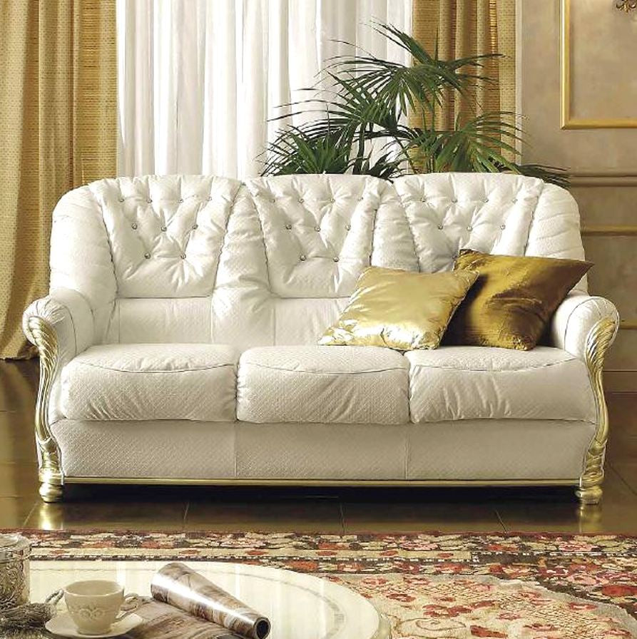 Couchgarnitur Leonardo Gold