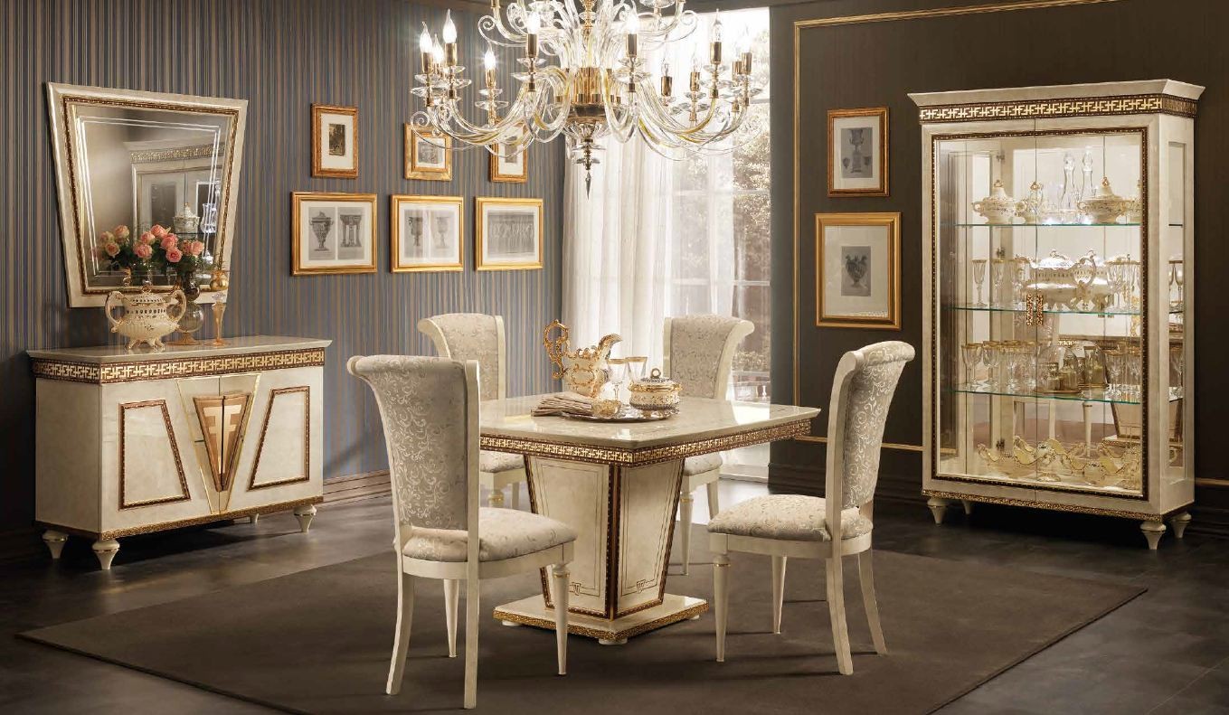 Esszimmer Fantasia Beige-Gold