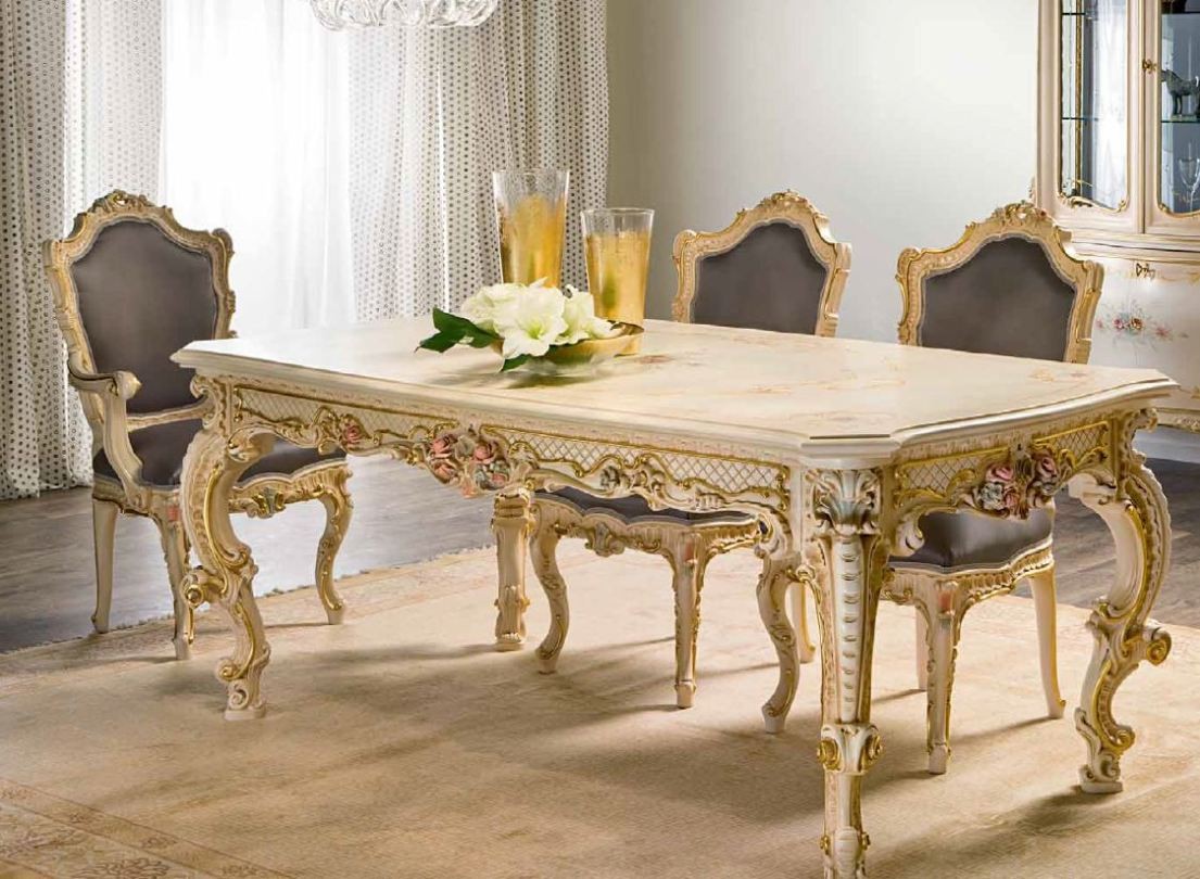 Esszimmer Dafne Gold Leaf