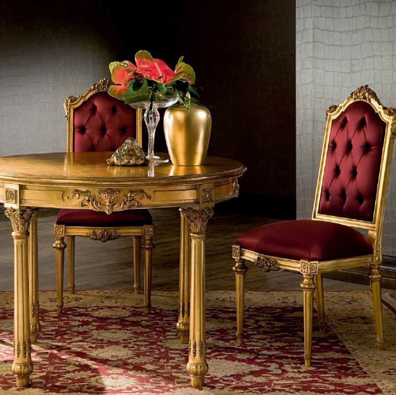 Esszimmer Talia Gold Leaf