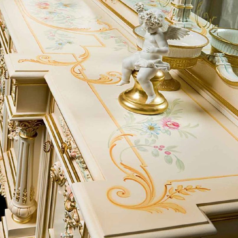 Esszimmer Talia Gold Leaf