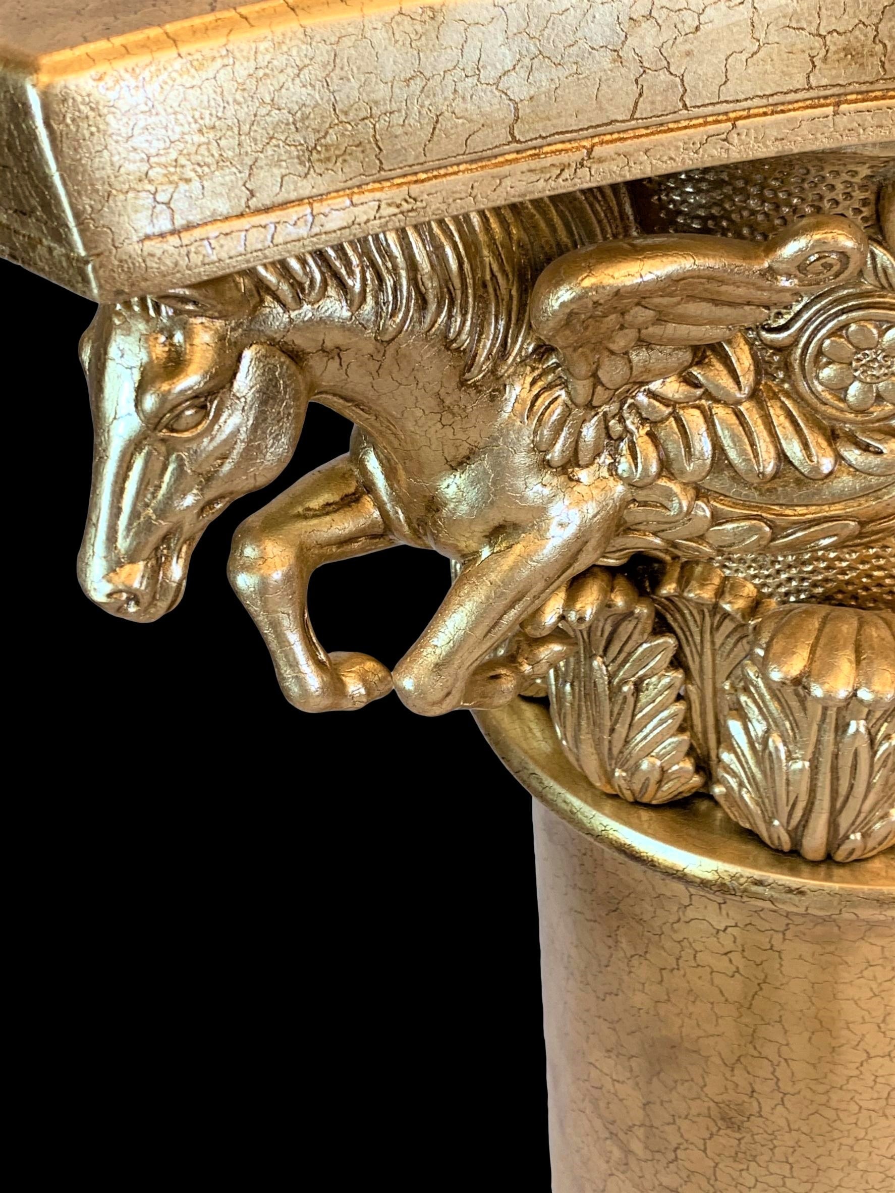 Lion on pillar (column) - Set 2 pcs