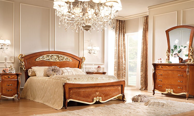 Schlafzimmer la Fenice Gold-Braun