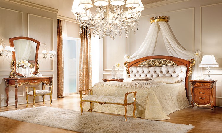 Schlafzimmer la Fenice Gold-Braun