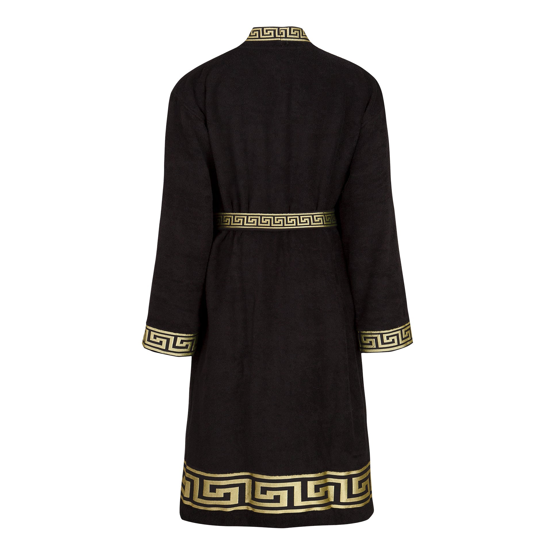 Meander Bathrobe Kimono Black