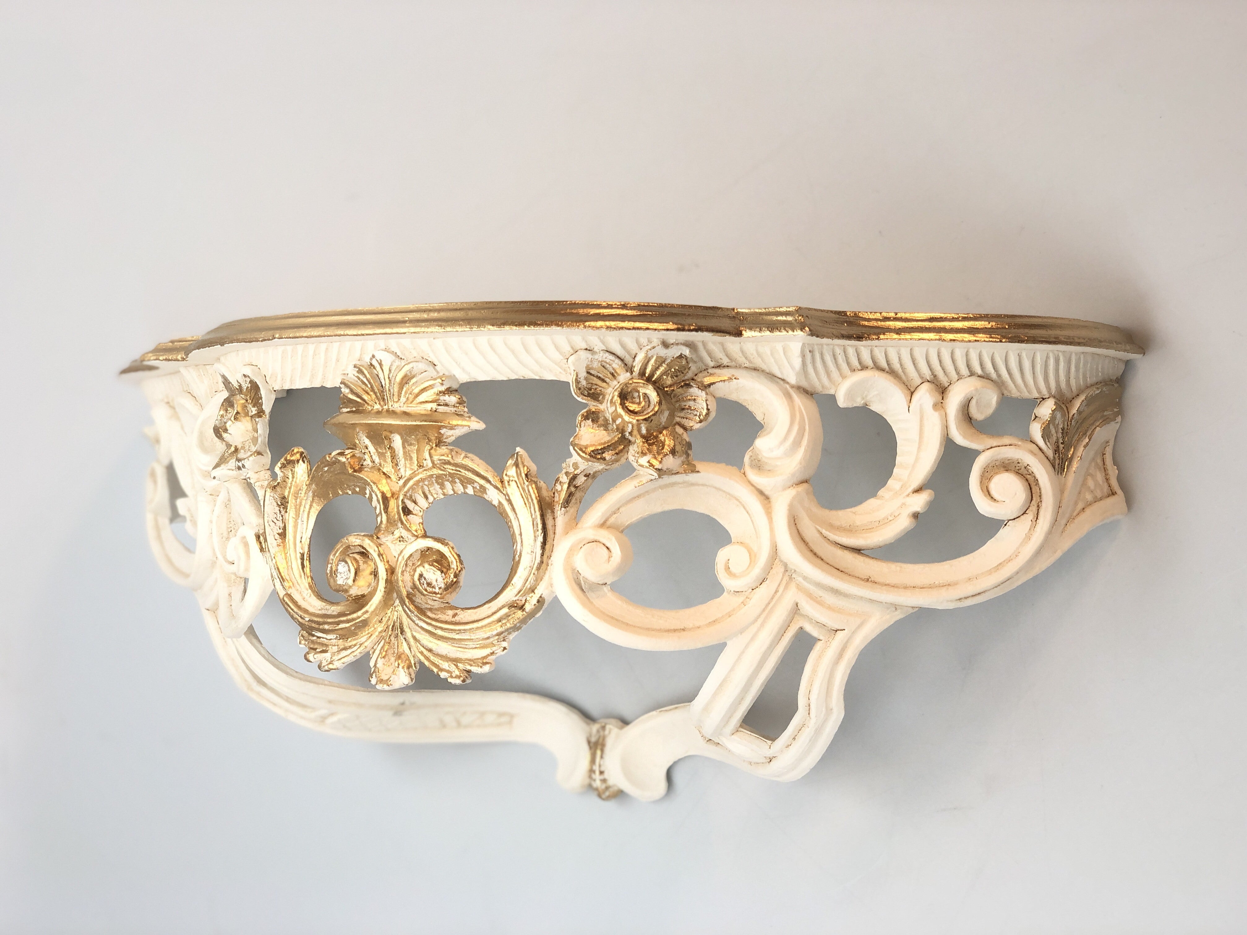 Console table CP72 beige golden