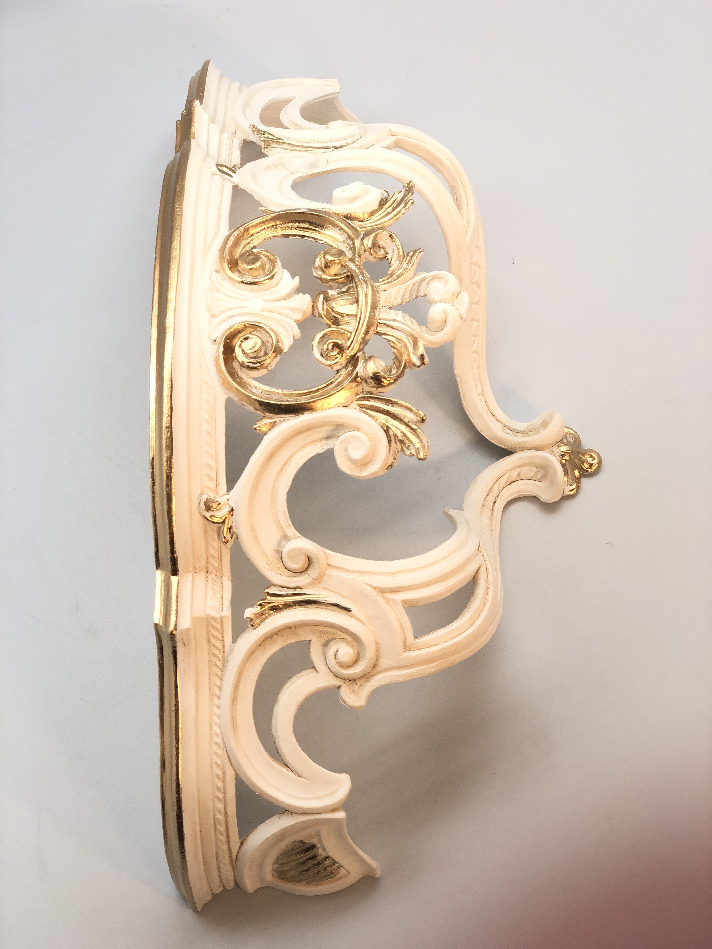Console table CP72 beige golden