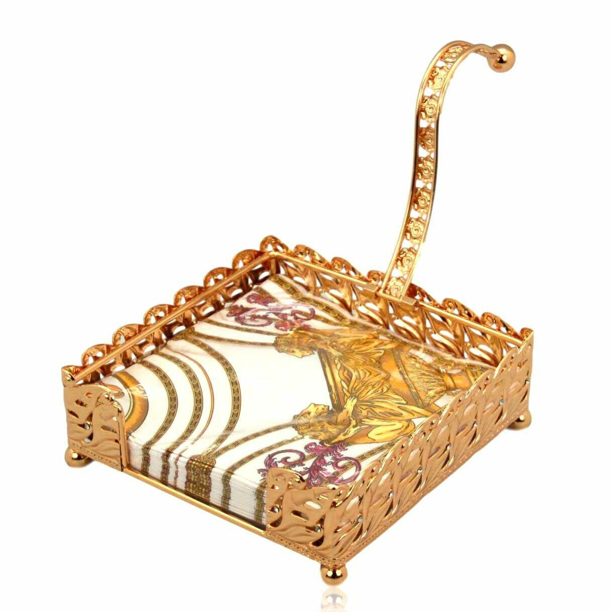 Napkin holder gold