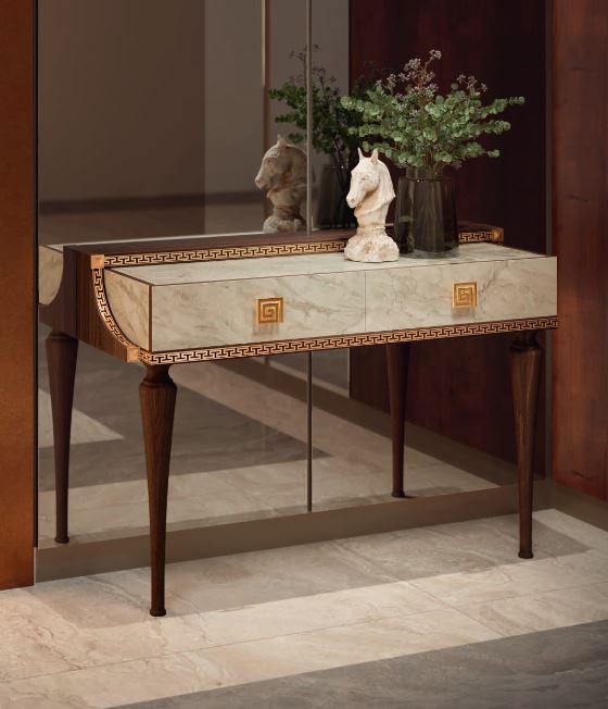Dining room Romantica in marble look