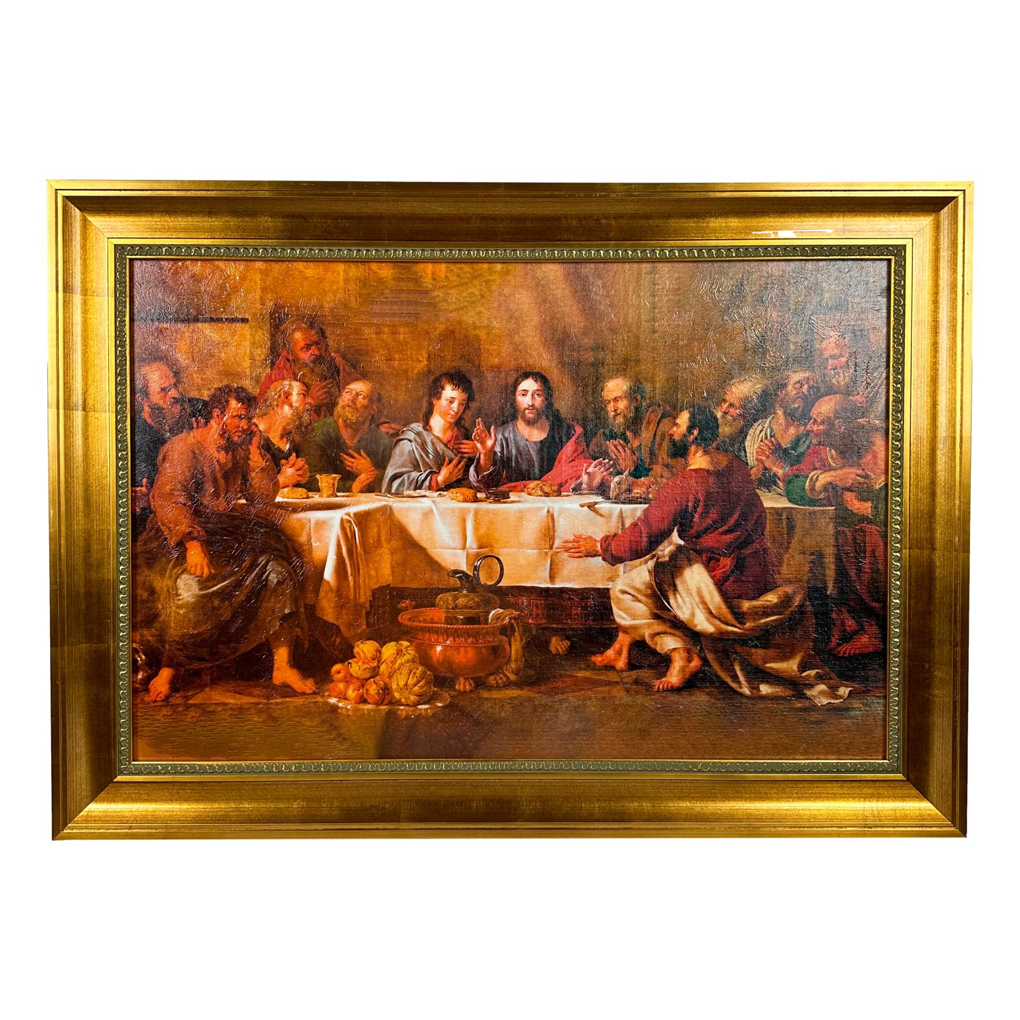 painting Last Supper Horizontal