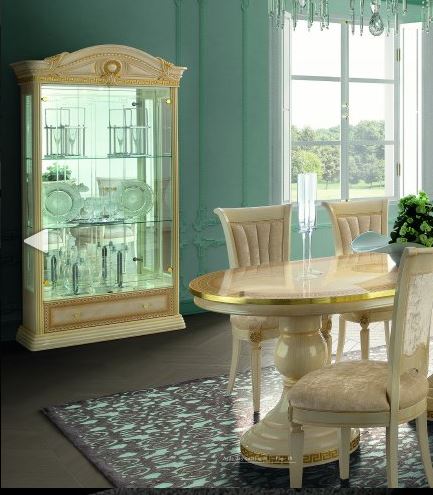 Esszimmer Aida Beige-Gold