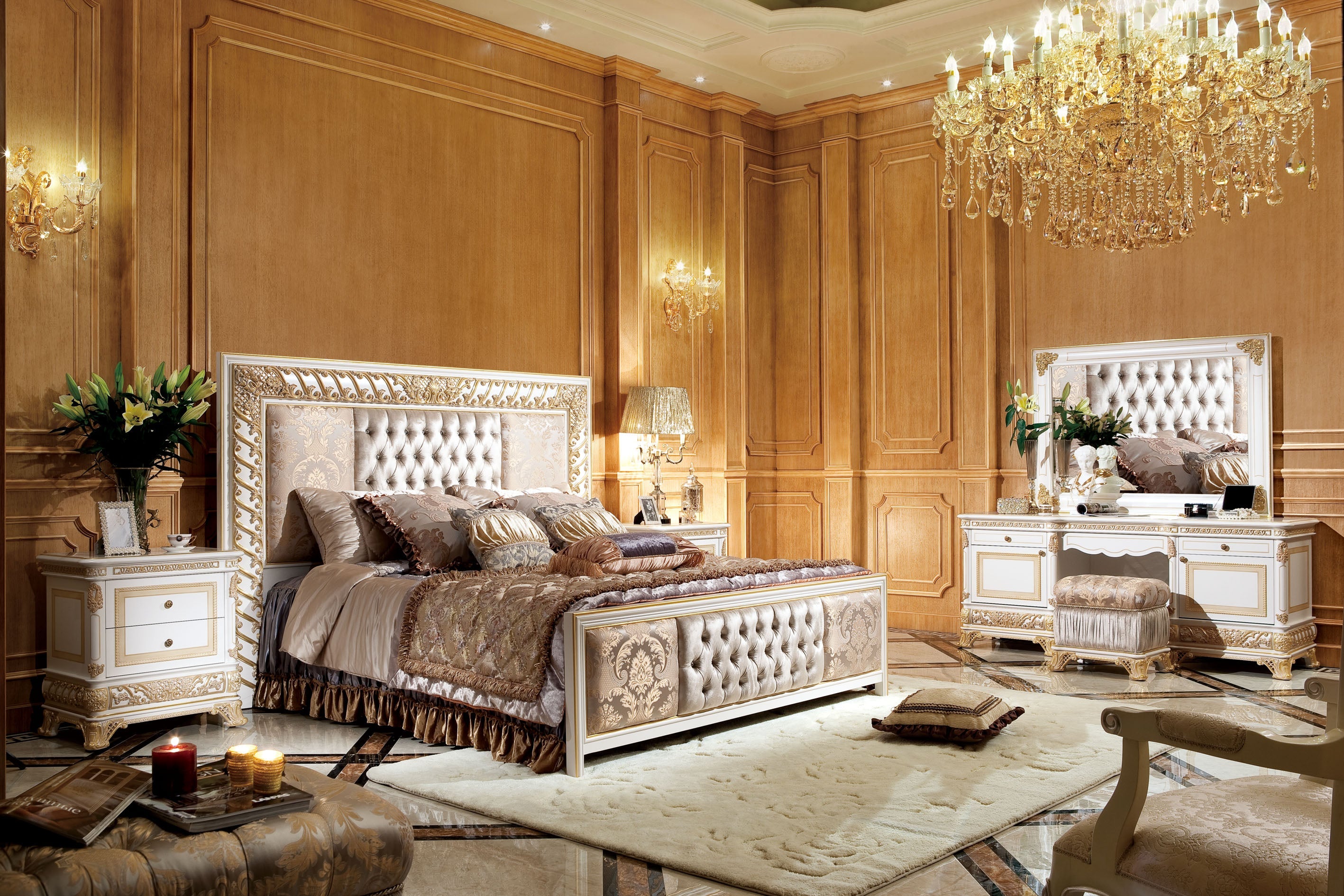 Schlafzimmer Michelangelo Creme