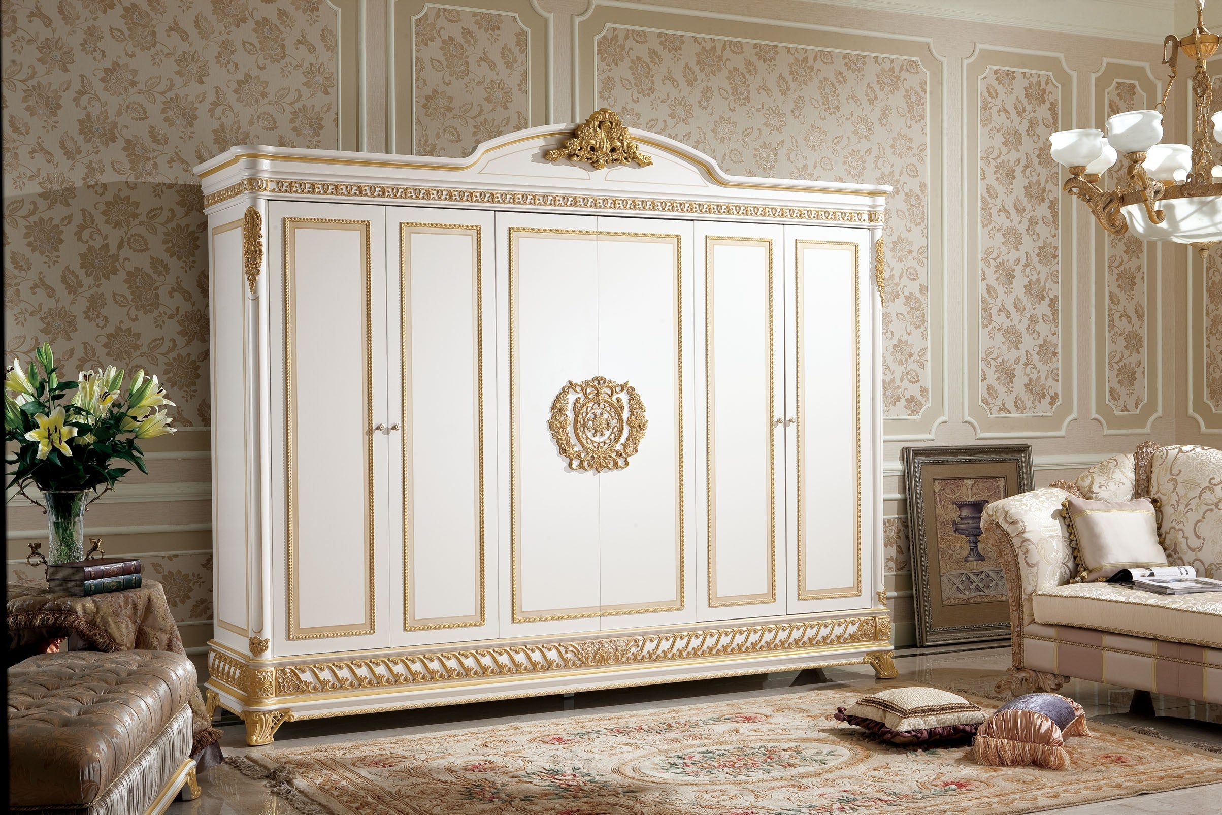 Schlafzimmer Michelangelo Creme
