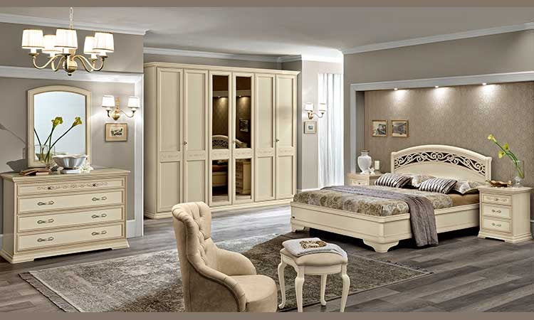 Schlafzimmer Torriani Beige