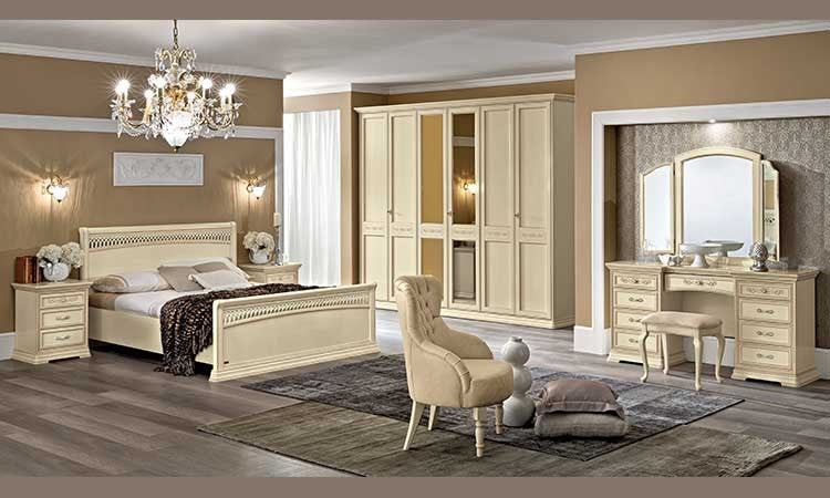 Schlafzimmer Torriani Beige