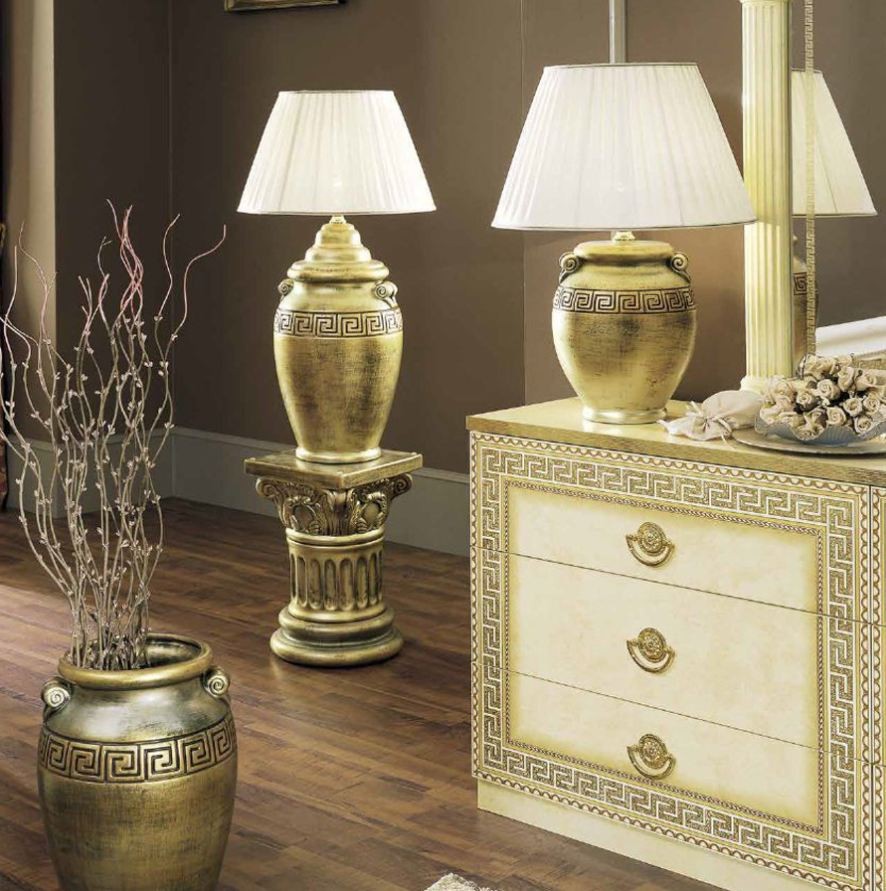 Schlafzimmer Aida Beige-Gold