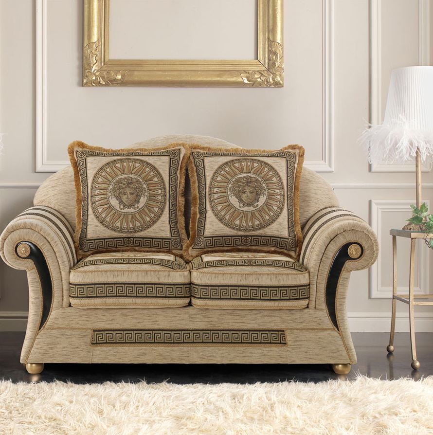 Couchgarnitur Prestige Beige Stoff