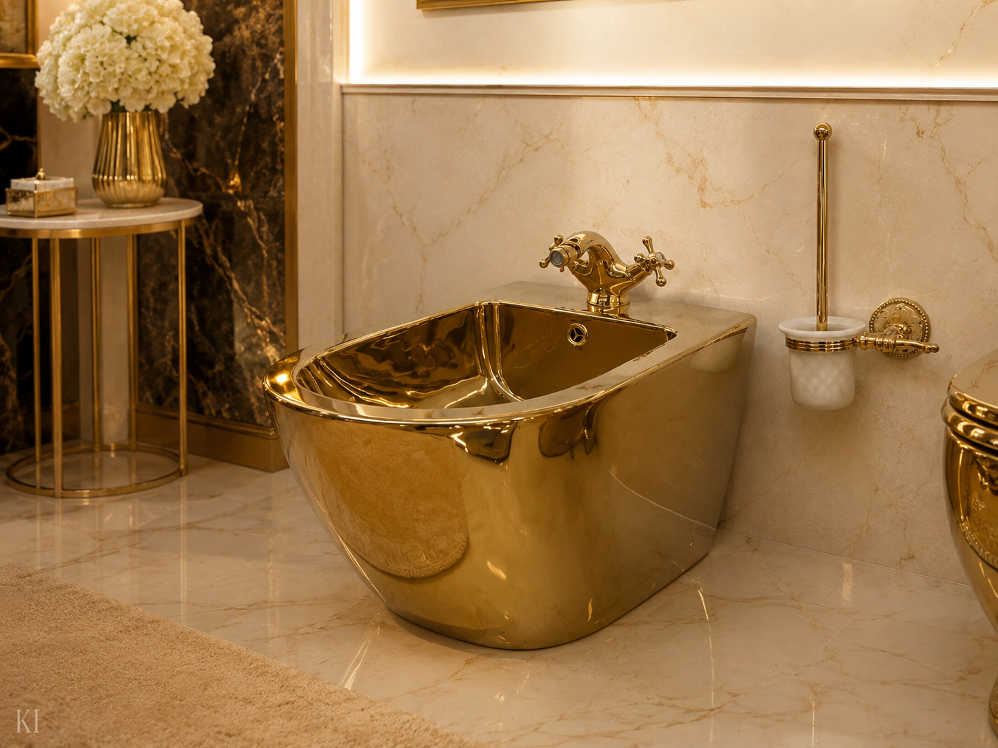 BIDET GOLD PLATED