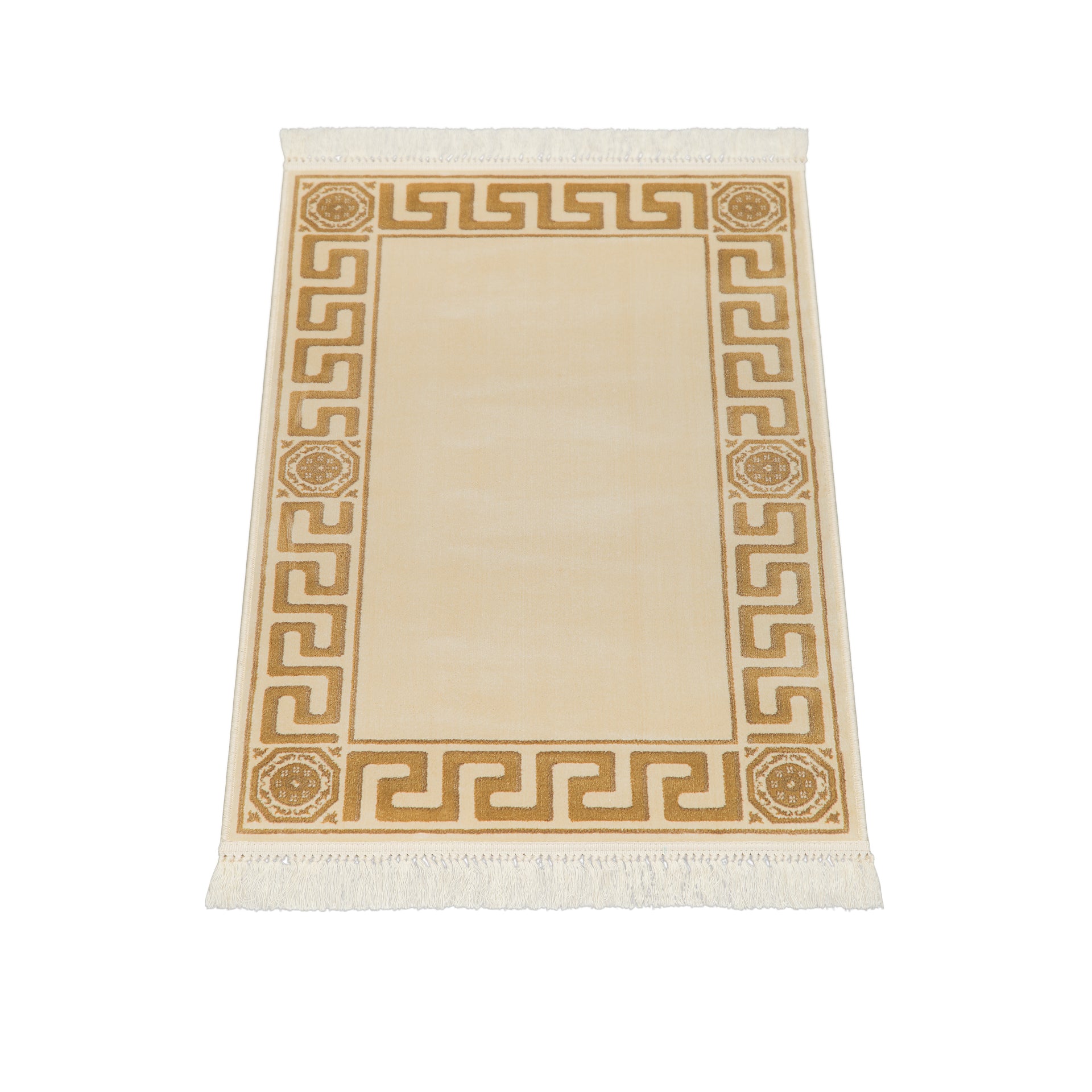 Teppich Mäander Beige