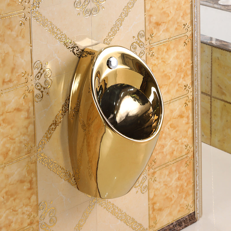 Exklusives Urinal Toilette Gold