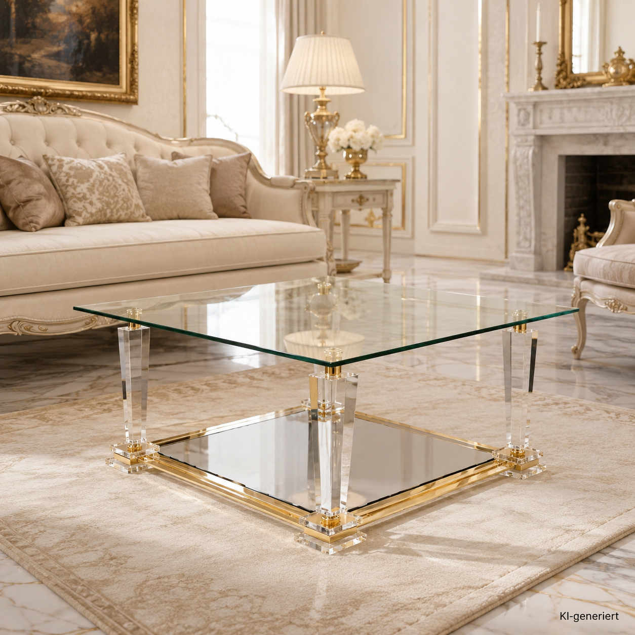 Couchtisch Acryl Kristall