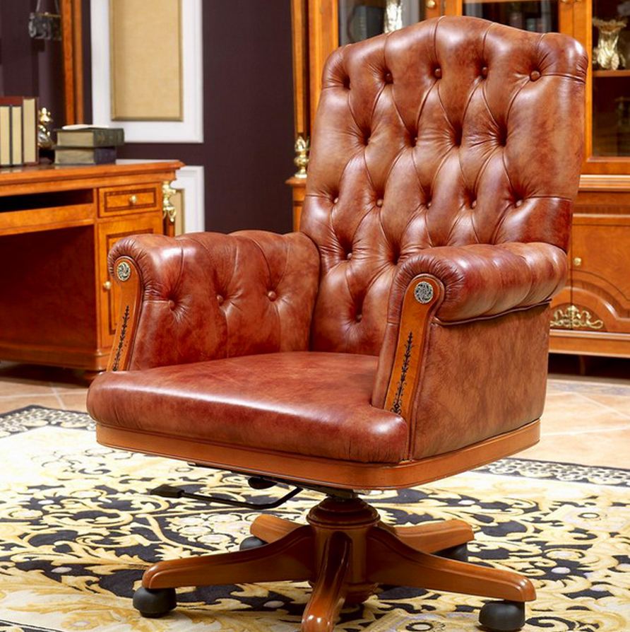 Arbeitszimmer Lombardei Kirschholz