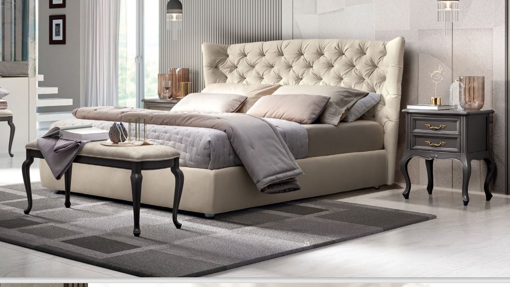 Luxury Bedroom Verdi Noce Anticato