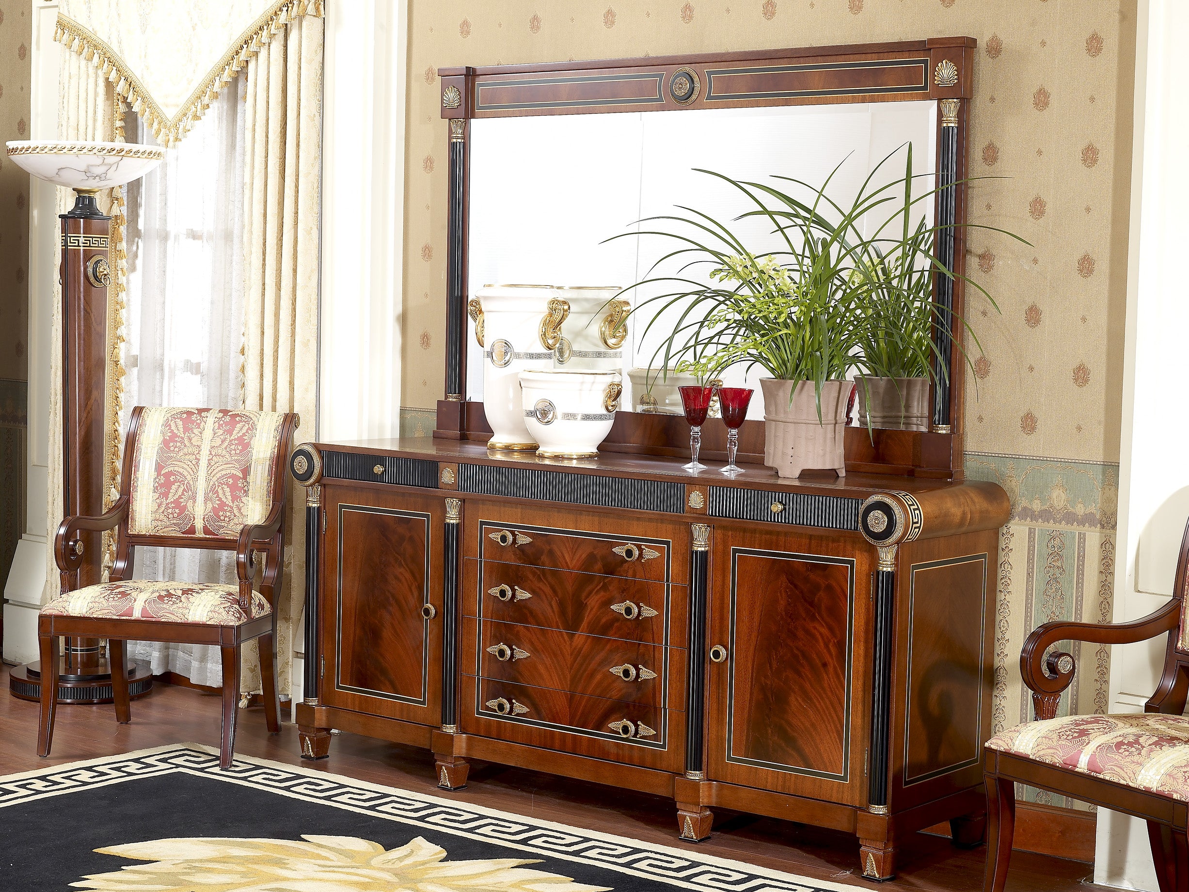 Esszimmer Piemont Nussbaum