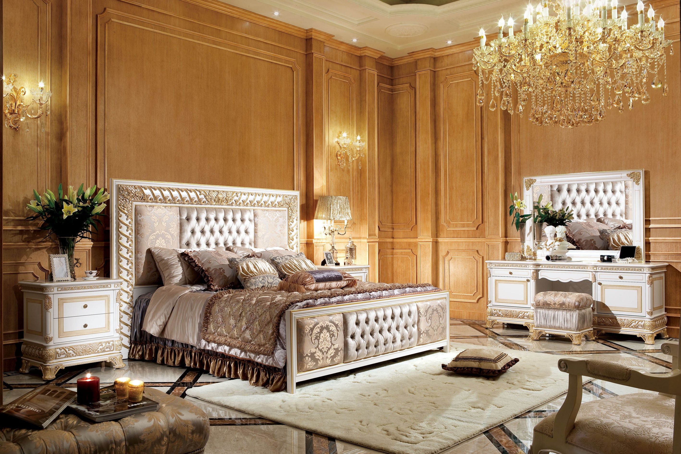 Schlafzimmer Michelangelo Creme