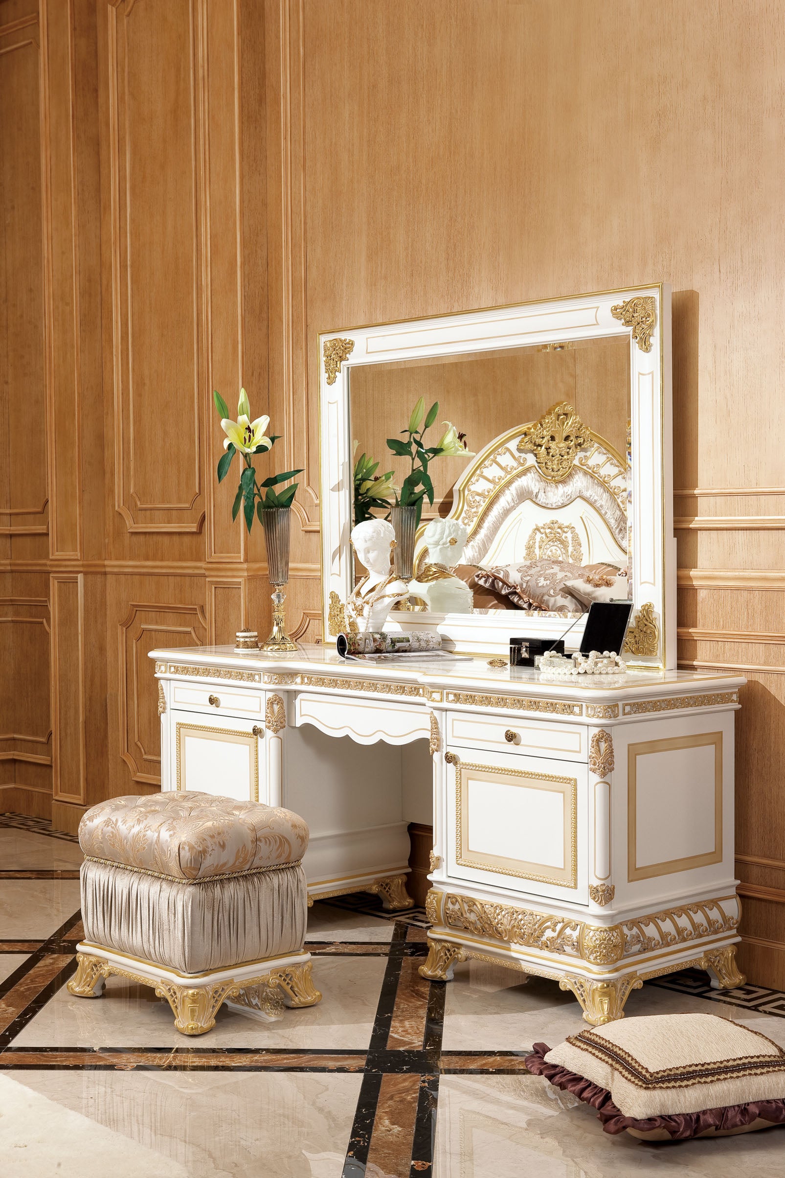 Schlafzimmer Michelangelo Creme