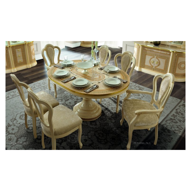 Esszimmer Aida Beige-Gold