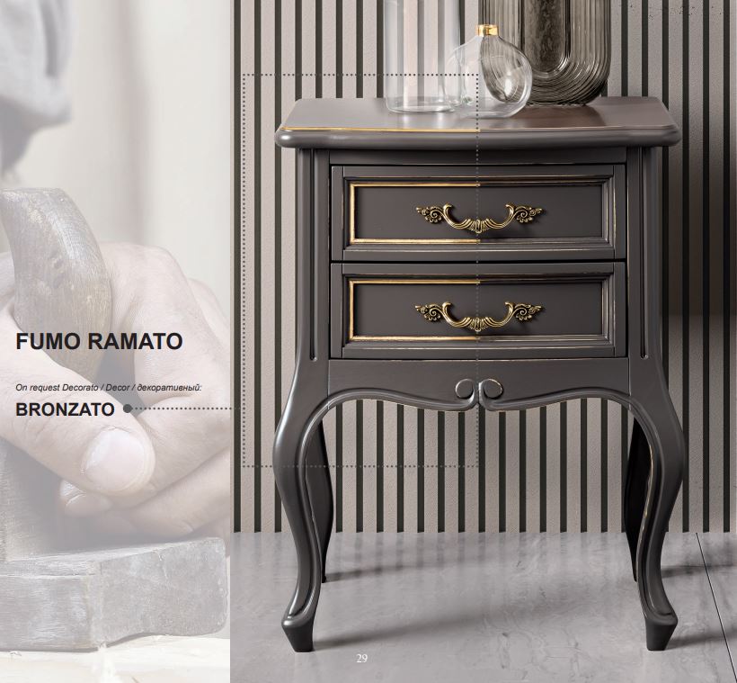 Luxury Bedroom Verdi Fumo Patinato