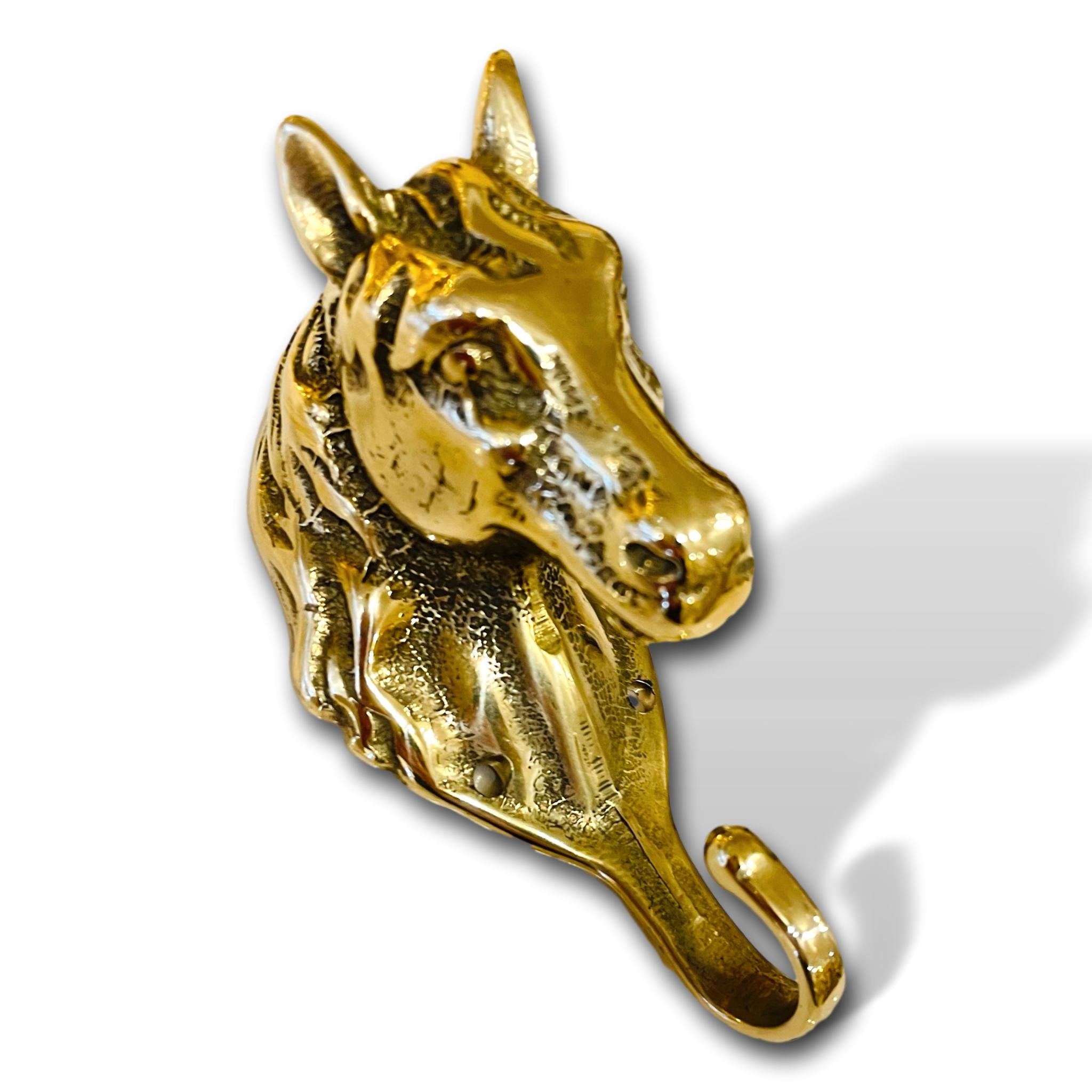 Horse Head Wall Coat Rack