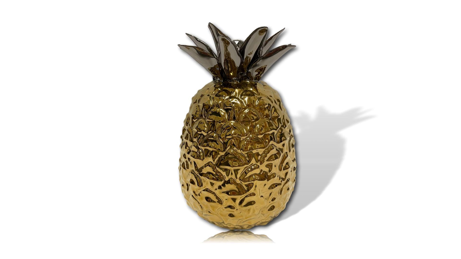 pineapple with Swarovski crystal