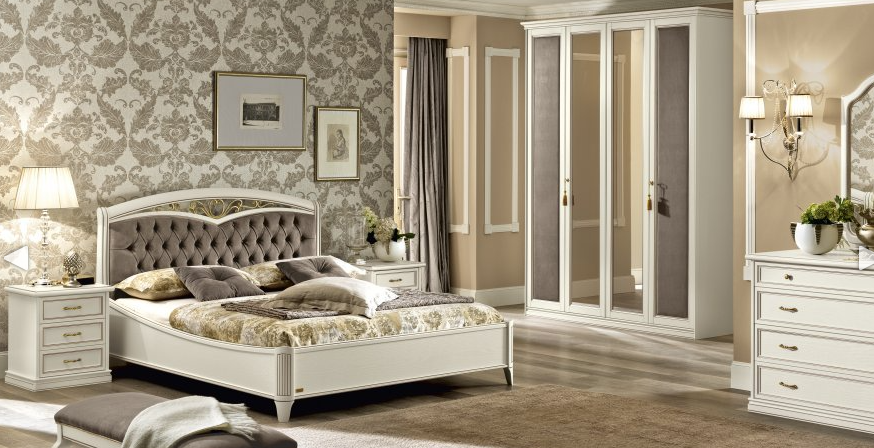 Schlafzimmer Nostalgia Weiss
