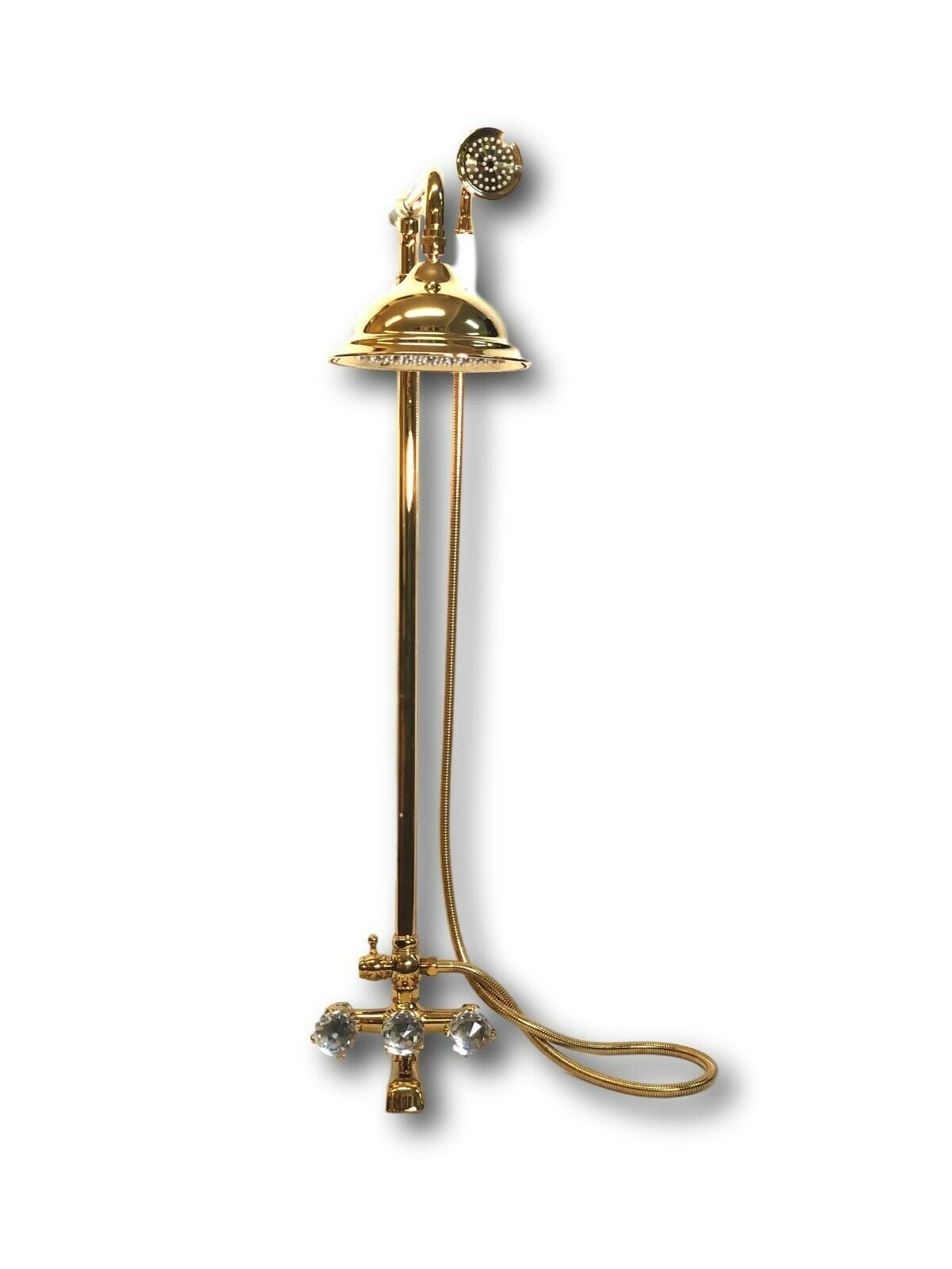 Badarmatur Klassisch Gold Dusche
