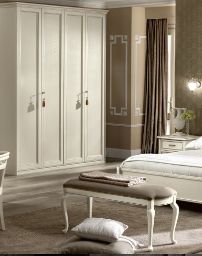 Schlafzimmer Nostalgia Weiss