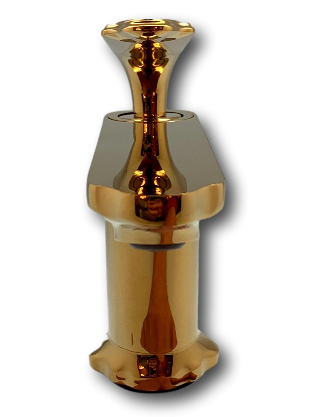 Luxus Badarmatur Wasserhahn Waschbecken Bad Badezimmer Exklusiv 24k Gold hochglanzpoliert aus Messing - Made in Italy