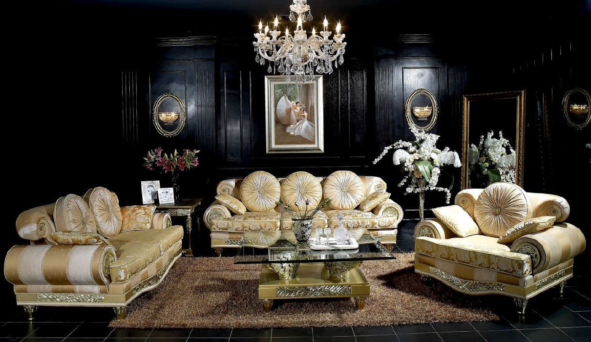 Couchgarnitur Milano Gold