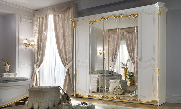 Bedroom la Fenice gold beige