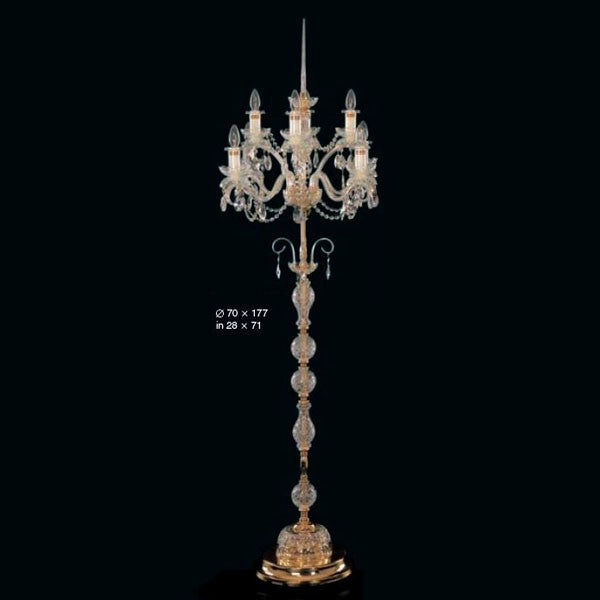 Floor lamp - stand chandelier Como