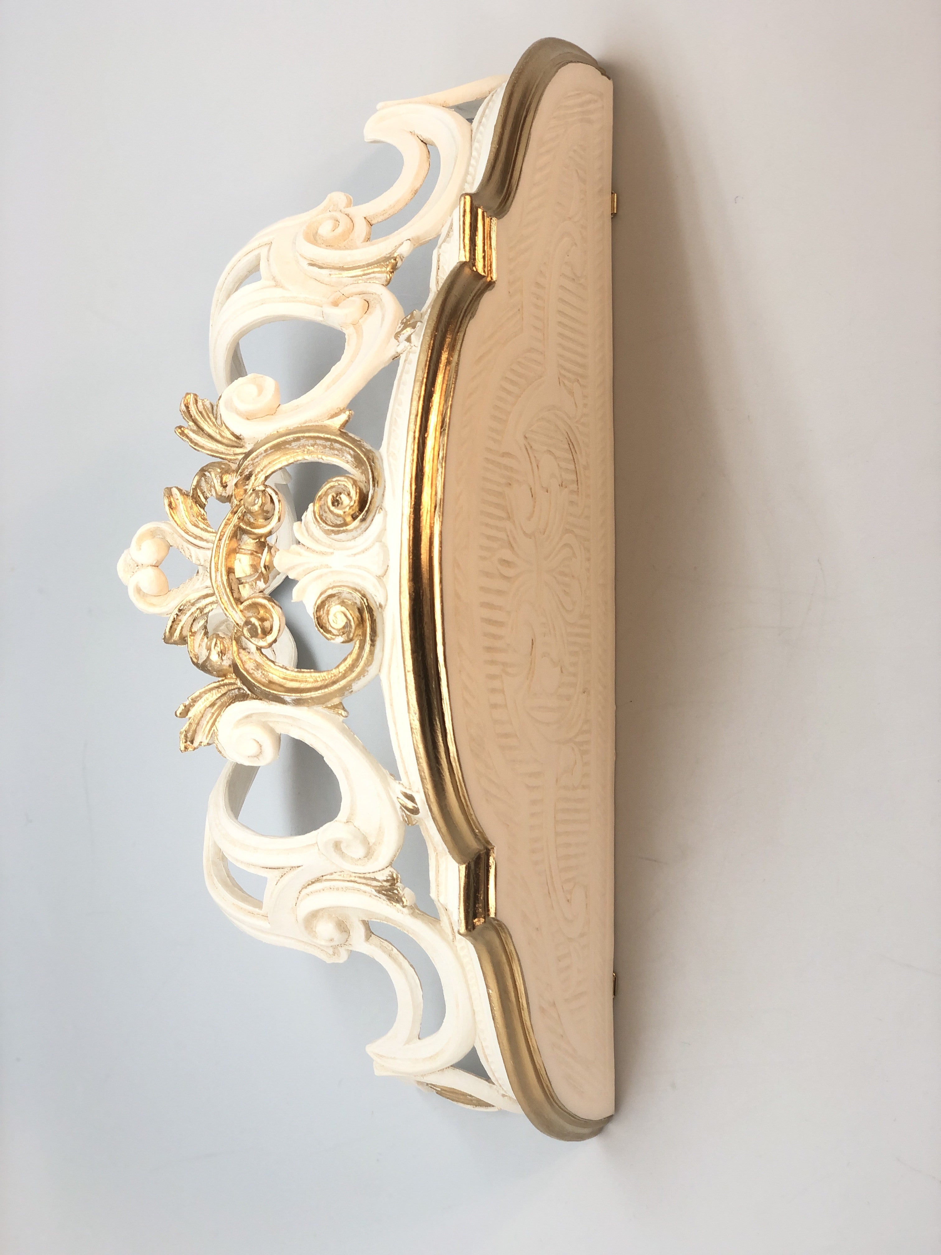 Console table CP72 beige golden